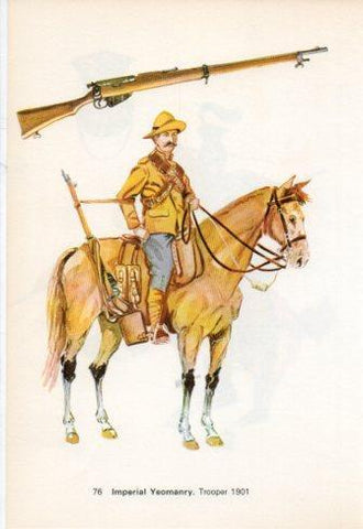 LAMINA V44259: Imperial Yeomanry. Trooper 1901