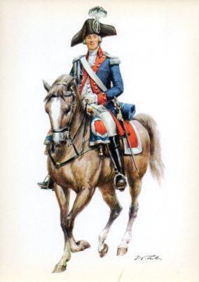 LAMINA V44213: Schweizerische Eidgenossenschaft 1793. Obrist wachmeister