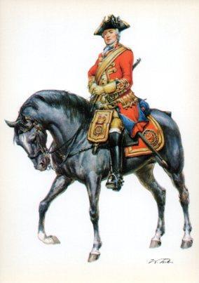 LAMINA V44211: Grobbritannien 1750. Trooper