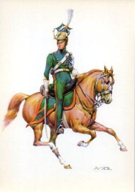 LAMINA V44199: Konigreich der Niederlande um 1825. Korporal