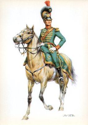 LAMINA V44216: Konigreich Westfalen 1810. Rittmeister