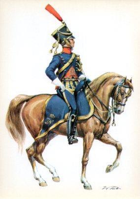 LAMINA V44217: Konigreich Westfalen 1810. Hauptmann