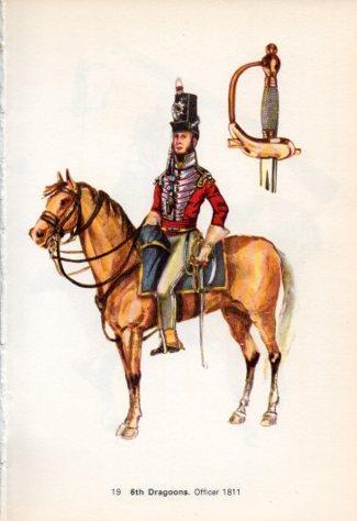LAMINA V44231: 6th Dragoons. Officer 1811