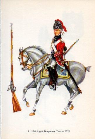 LAMINA V44226: 16th Light Dragoons. Trooper 1776