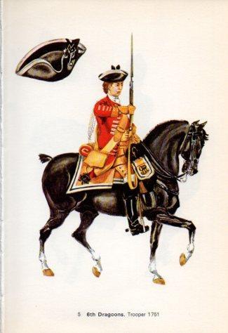 LAMINA V44224: 6th Dragoons. Trooper 1751
