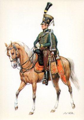 LAMINA V44220: Kaiserreich Osterreich 1820. Offizier