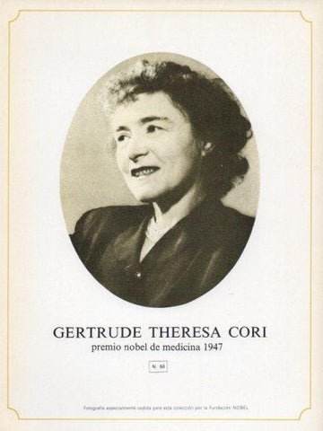 LAMINA V44322: Gertrude Theresa Cori