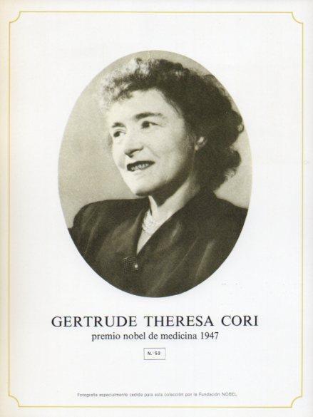 LAMINA V44332: Gertrude Theresa Cori