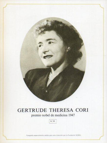 LAMINA V44332: Gertrude Theresa Cori