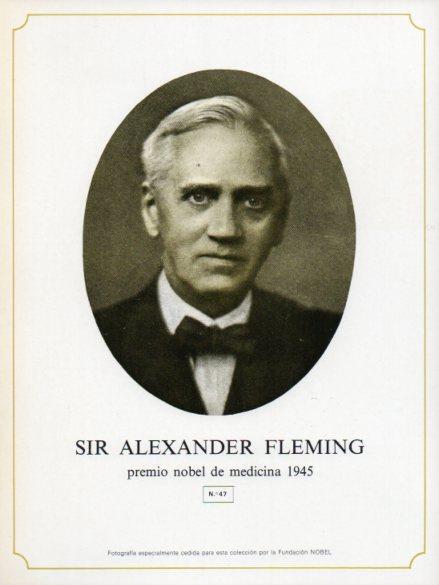 LAMINA V44347: Sir Alexander Fleming
