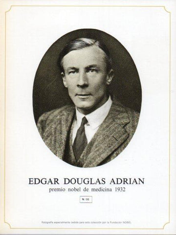 LAMINA V44291: Edgar Douglas Adrian