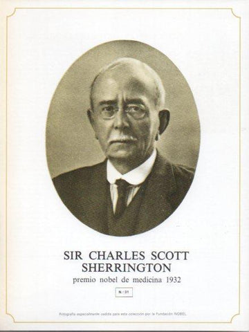 LAMINA V44290: Sir Charles Scott Sherrington