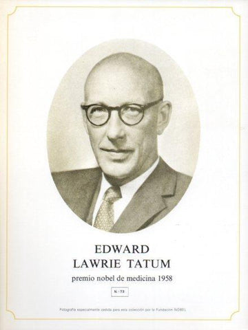 LAMINA V44302: Edward Lawrie Tatum
