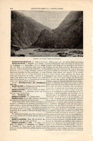 LAMINA V44879: Desfiladero del Caucaso