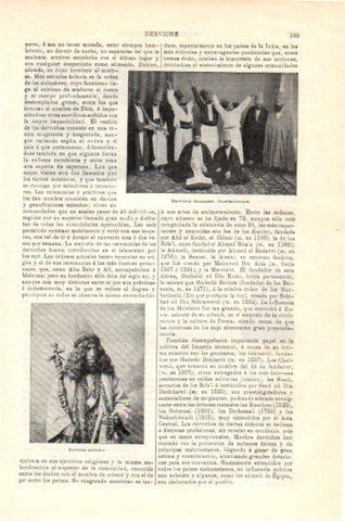 LAMINA V44866: Derviches danzantes