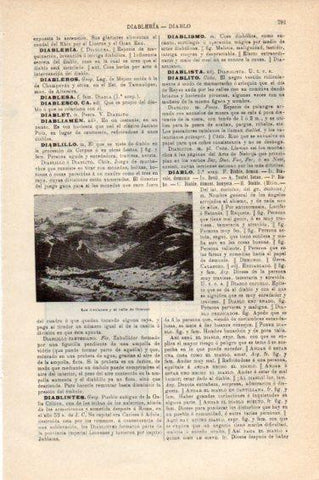 LAMINA V44912: Los Diablerets y valle de Ormont