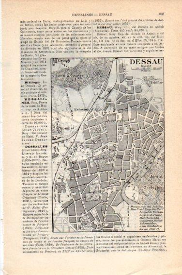 LAMINA V44894: Plano de Dessau