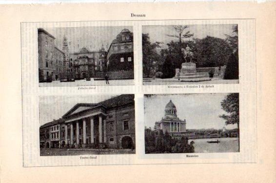 LAMINA V44895: Vistas de Dessau