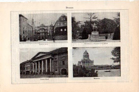 LAMINA V44895: Vistas de Dessau