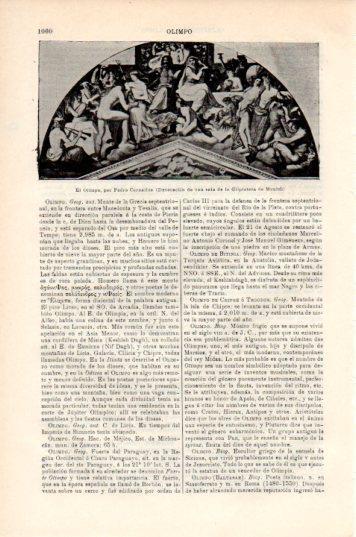 LAMINA V44805: El Olimpo por P. Cornelius