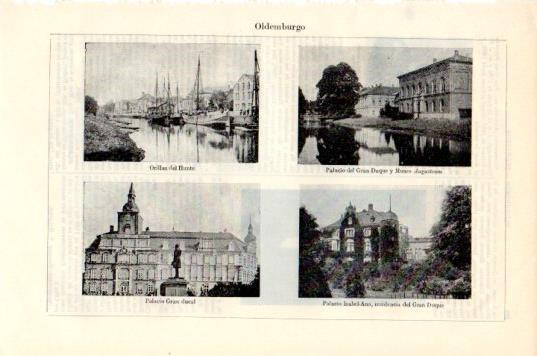 LAMINA V44797: Vistas de Oldemburgo, Alemania