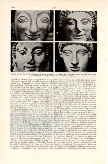 LAMINA V44793: Ojos de estatuas griegas