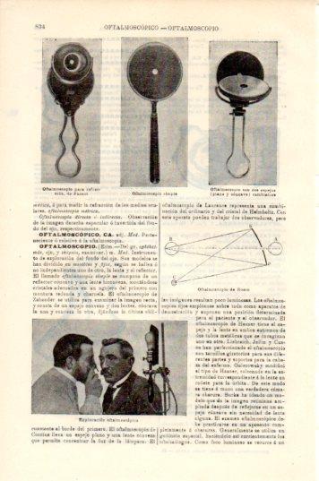 LAMINA V44788: Oftalmoscopio
