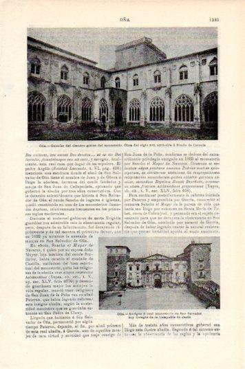 LAMINA V44838: Claustro del Monasterio de Oña