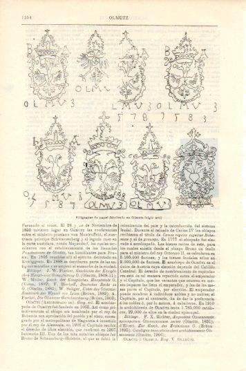 LAMINA V44821: Filigranas fabricadas en Olmutz siglo XVI
