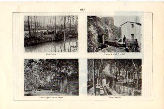 LAMINA V44824: Vistas de Olot