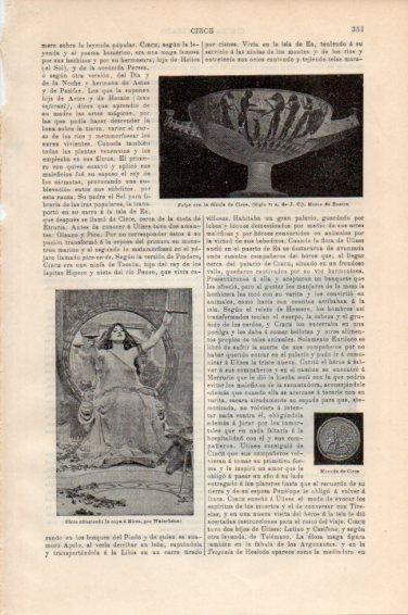LAMINA V45012: Circe