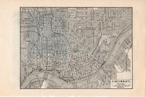 LAMINA V45007: Plano de Cincinnati