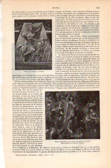 LAMINA V44925: Diana por Correggio