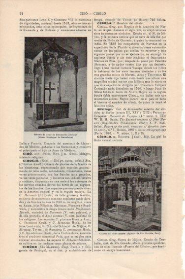 LAMINA V44983: Ciborio de altar de Estimarin, Lerida