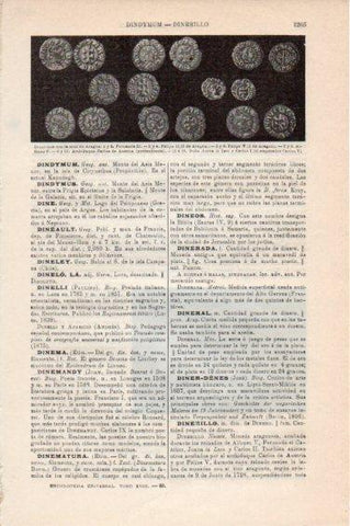 LAMINA V44959: Dinerillos con la cruz de Aragon