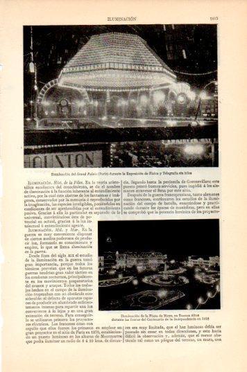 LAMINA V44606: Iluminacion del Grand Palais en Paris en Exposicion de Fisica