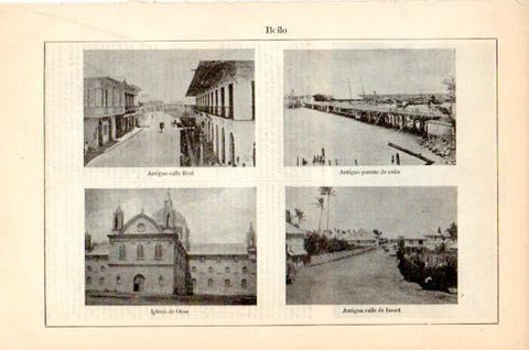 LAMINA V44605: Vistas de Iloilo, Filipinas