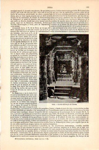 LAMINA V44630: Templo de Dilwars, India