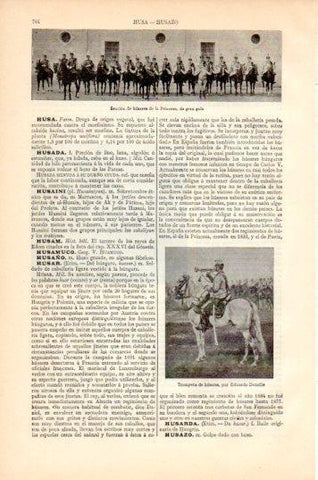 LAMINA V44577: Seccion de husares de la Princesa