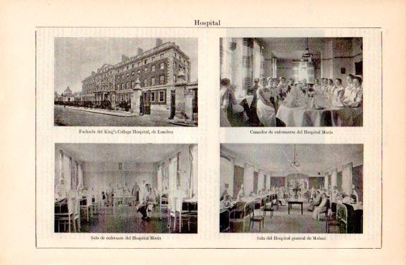 LAMINA V44530: Hospital del King's College y de Malmo