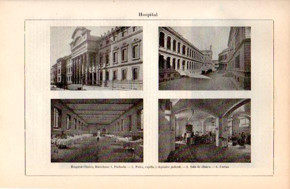 LAMINA V44527: Hospital Clinico en Barcelona