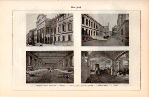 LAMINA V44527: Hospital Clinico en Barcelona