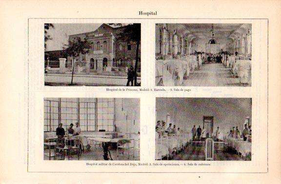 LAMINA V44526: Hospital de la Princesa y Carabanchel Bajo en Madrid