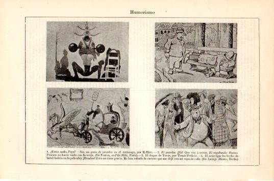 LAMINA V44568: Viñetas humoristicas