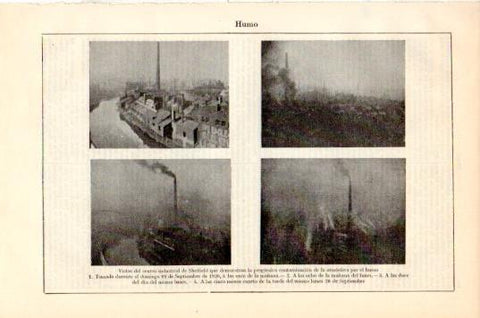LAMINA V44567: Contaminacion por humo en Sheffield