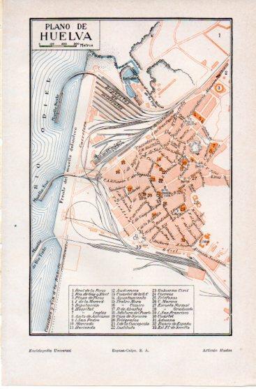 LAMINA V44543: Plano de Huelva
