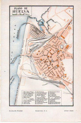 LAMINA V44543: Plano de Huelva