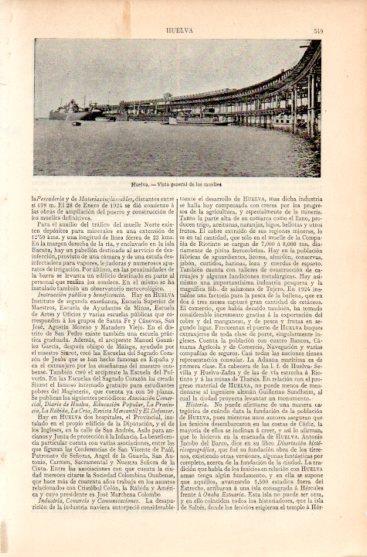 LAMINA V44544: Vista de los muelles de Huelva