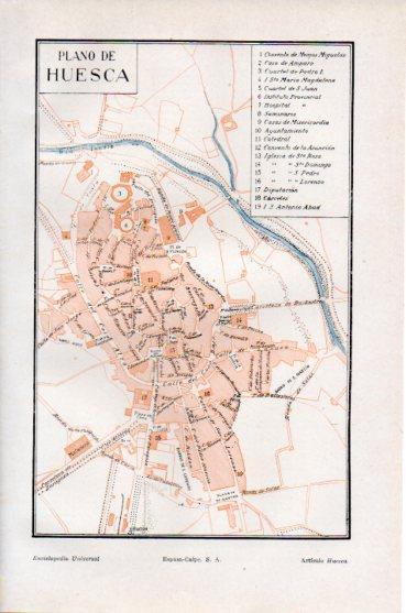 LAMINA V44549: Plano de Huesca