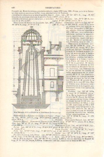 LAMINA V44738: Observatorio de Estrasburgo pilar de sosten